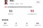 球王实力!梅西全场数据:双响+5次关键传球,评分9.3全场最高